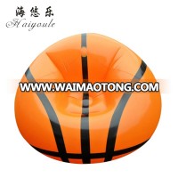 Hot sale PVC inflatable air chair living room basketball float air sofa