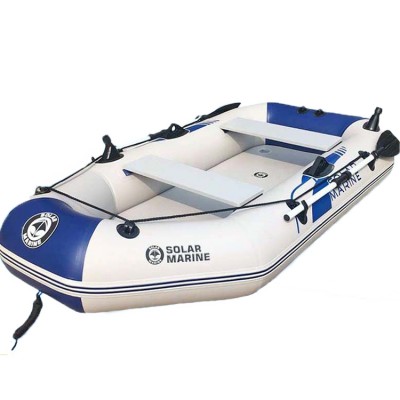 wholesale 0.7MM 3 layer PVC kayak 1-6person load customized inflatables fishing boats for sale