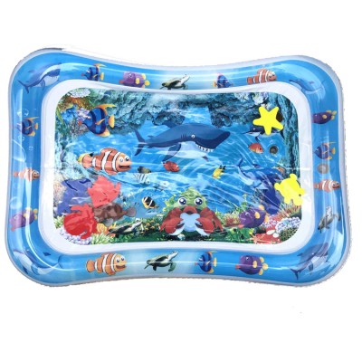 promotion pvc Inflatable  Tummy Time baby Water play Mat