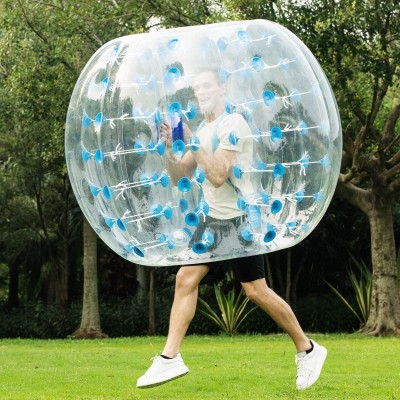 Cheaper Outdoor Human Body Bubble Soccer Bumper Zorb Balls for adult