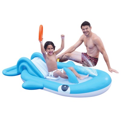 Customized kids playing water splash inflatable  pool