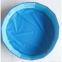 foldable portable PVC plastic  pet puppy dog wash basin  swimming pool