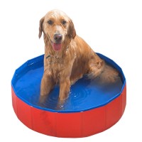 Portable Plastic Inflatable Pet Foldable Dog Swimming bath Pool