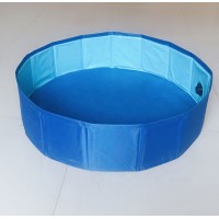 portable  PVC plastic Foldable  Pet dog Bath swimming Pool