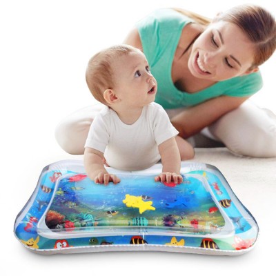 Inflatable Baby Toddler Infant Tummy Time Water play Mat